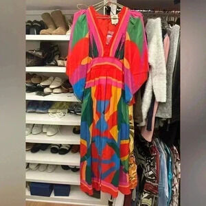 Farm rio falling leaves dress, XS